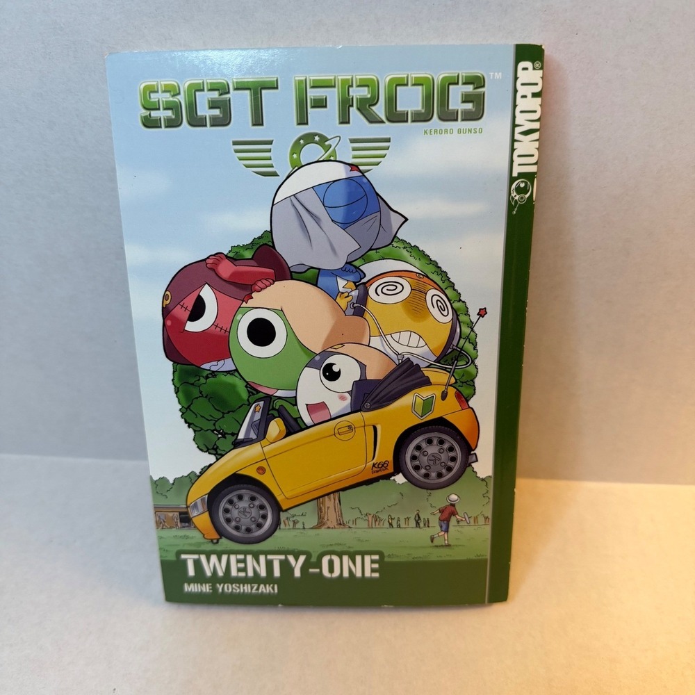 Sgt Frog Keroro Gunsou Volume 21 Manga Anime Japanese Comic Tokyopop OOP RARE